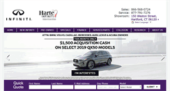 Desktop Screenshot of harteinfiniti.com
